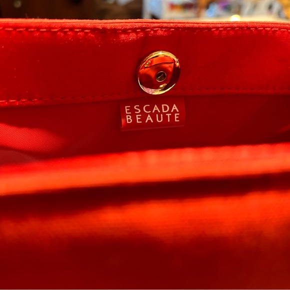 Escada Beaute Bright Red Purse - Picture 2 of 11
